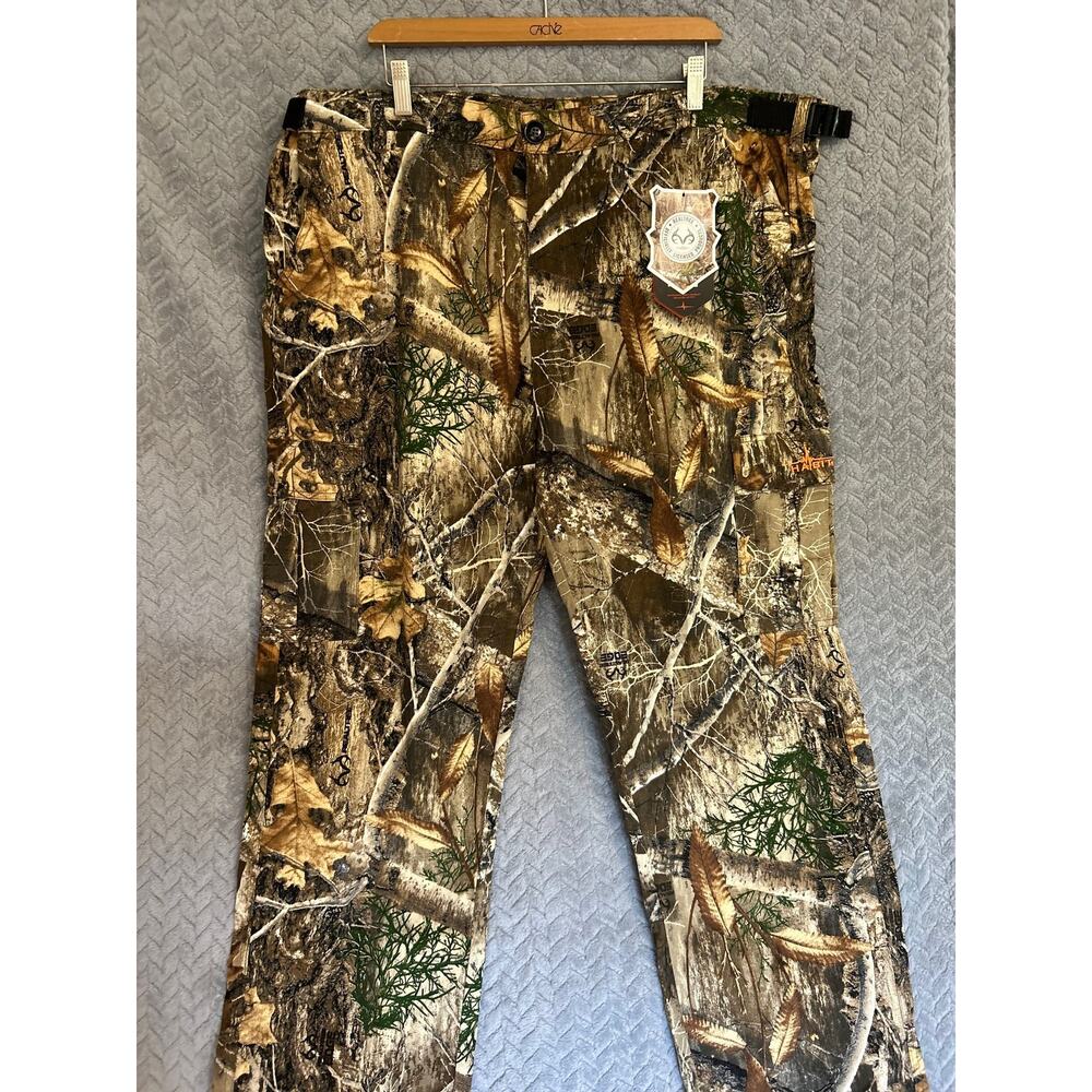 Realtree Edge Habit NWT Bear Cave 6 Pocket Pant Size 2XL Camo Hunting Outdoor